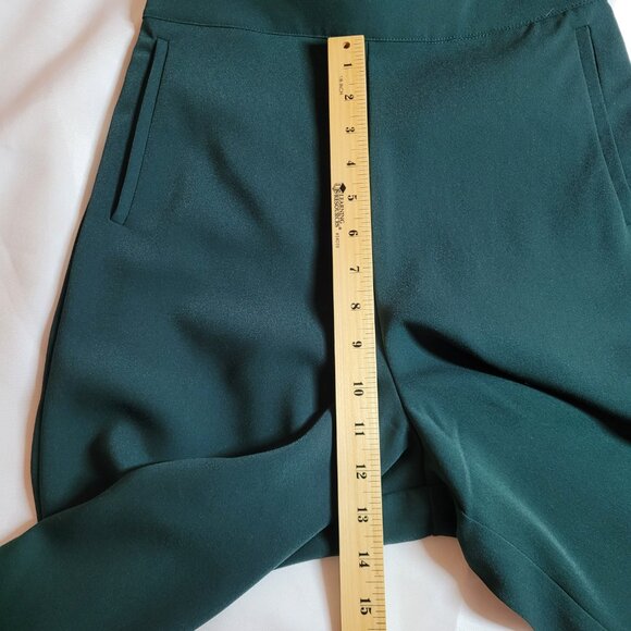DRA Los Angeles Anthropologie Kaia Cropped Jumpsuit in Dark Green Small - Picture 10 of 12